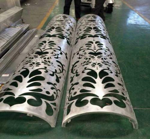 【德普龍】雕花曲面鋁單板DPL-006