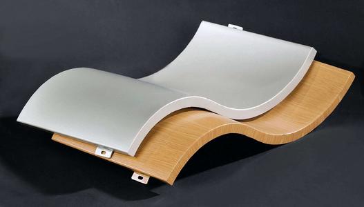 【德普龍】木紋曲面鋁單板DPL-008